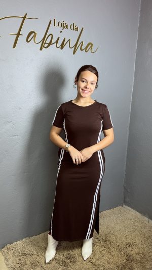 Vestido marrom!