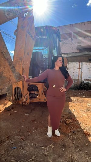 Vestido Elegância Natural ✨