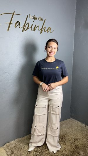 Calça tecido